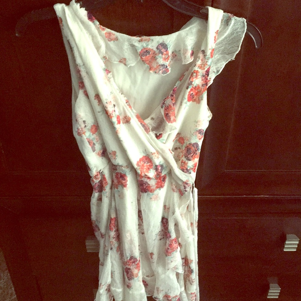Floral sequin hearts dress